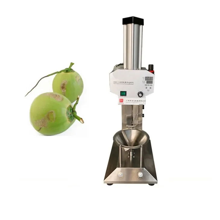 Zelený kokosový peeling stroj