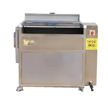 Stroj na čištění a loupání brambor